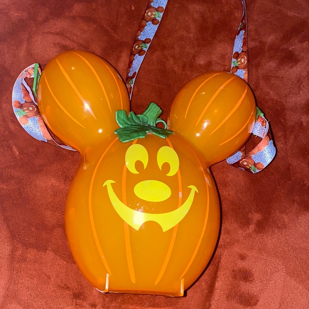 Halloween Mickey popcorn bucket